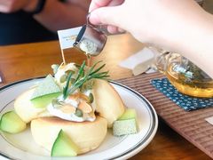 夏季限定蜜瓜舒芙蕾松饼-幸会吉市(丰泽店)