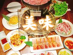 -明洞阿姨·韩式酱蟹烤肉·创意料理(三元桥店)