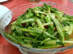 呛炒小白菜-小有天灌汤包老菜馆(南一马路店)