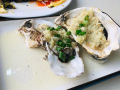 蒜泥蒸生蚝-鑫悦楼煎蟹·16年海鲜大排档