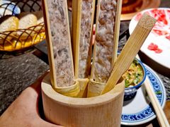 手打野生海虾滑-清真·京华源铜锅涮肉(丰庆店)