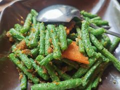 虾酱炒四季豆-花马天堂云南餐厅 Lost Heaven(外滩店)