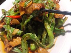 尖椒炒肉-蜀宴小调·精致家常菜(科华店)