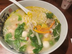 老母鸡汤虾仁面-李犟大爆鳝面·手工蟹黄包(湖滨西湖店)