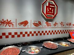 自助调料区-喜悦小串丹东小黄牛海鲜烧烤大排档(民主广场店)