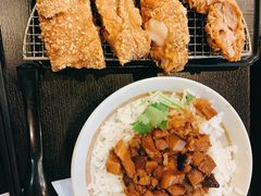 酥嫩鸡腿排卤肉饭-永和大王(浦东南路店)