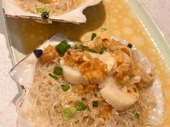 蒜蓉粉丝蒸扇贝-喜记避风塘炒辣蟹(旗舰店)
