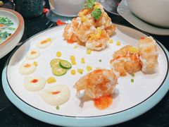 芒果青芥大虾球-映水芙蓉(长宁来福士店)