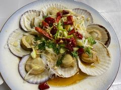 油泼扇贝-来之顺海鲜菜馆·青岛菜(栈桥店)