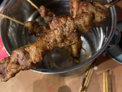 招牌烤羊肉串-炒豆合作社(东四总店)