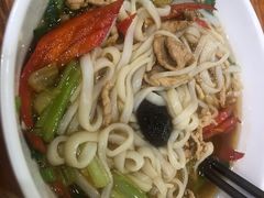 芹菜炒肉丝粉-肆姐面粉馆(坡子街店)