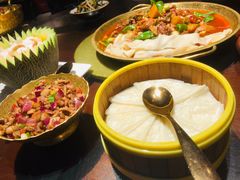 薄饼卷羊肉粒-楼兰新疆主题餐厅(悠方店)