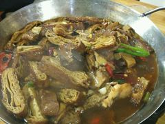 干锅豆腐皮-穆老九清真牛羊肉馆(宋城店)