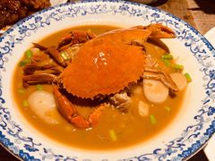 蟹炒年糕-老头儿油爆虾(胜利河美食街店)