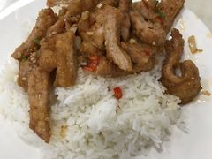 椒盐猪扒饭-好好滋味茶餐厅