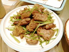 香菜炒排骨-老街烧烤·四方路小烤肉(书院路店)