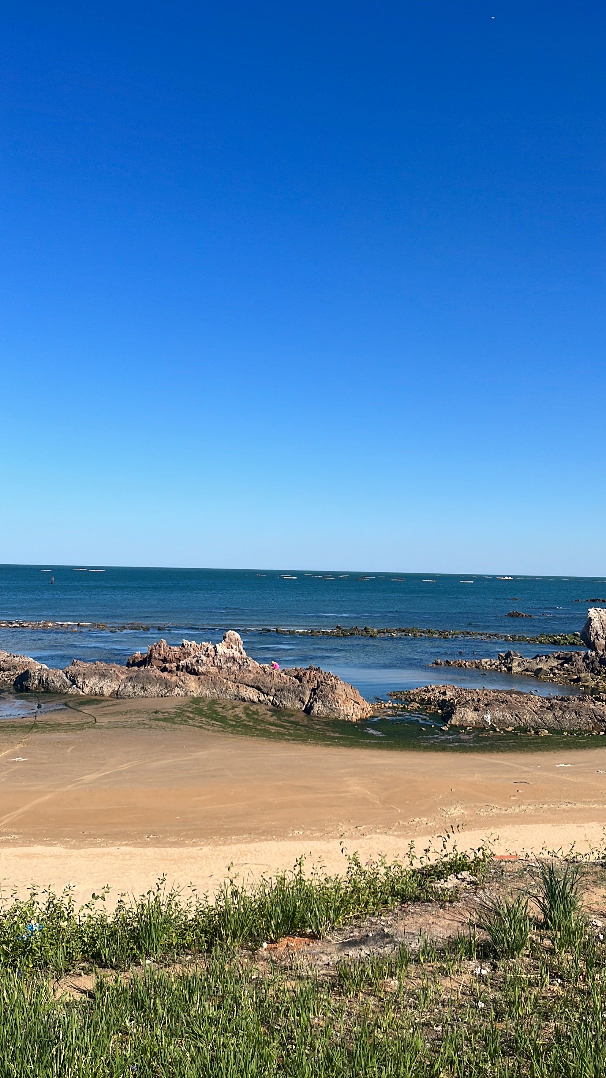 海天相接的美景