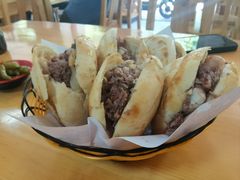 肥瘦的驴肉火烧-闫家驴肉火烧(五四店)