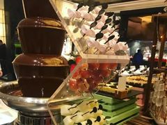 巧克力喷泉-北京希尔顿逸林酒店-逸轩西餐厅-自助餐厅