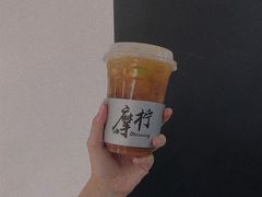 超浓手打渣男柠檬茶-摩柠手作茶室(国贸店)