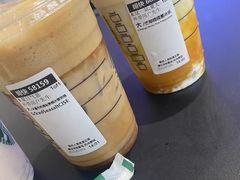 草莓轻乳酪星冰乐-星巴克(宁波老外滩店)