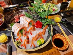 三文鱼鱼腩-黑牛の店·和牛烧肉(合生汇店)