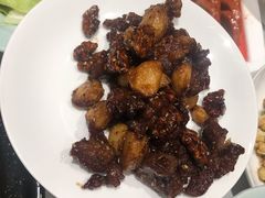 黑椒蒜子牛肉粒-大铁勺新津菜(迎水道店)