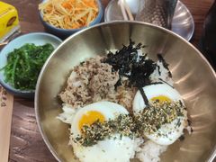 -明洞阿姨·韩式酱蟹烤肉·创意料理(方庄店)