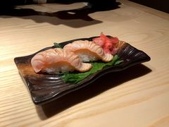 炙烤三文鱼寿司-越光米贩精致料理餐厅(金鹰店)