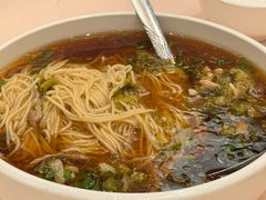 雪菜肉丝面-得月楼·省级非遗·传统苏帮菜(观前店)