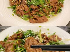 芥辣大葱捞五花展-美极鲜食坊(宝安南路店)