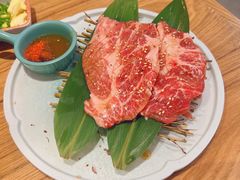 盐烧巴掌猪梅肉-北京小炮儿炙子烤肉·铜锅涮肉(南京弘阳广场店)