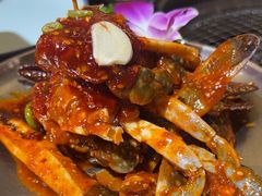 -明洞阿姨·韩式酱蟹烤肉·创意料理(三元桥店)