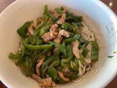 青椒肉丝拌面-花园茶楼(兴城西路店)