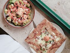 鸡蛋蘑菇熏肉荞麦可丽饼-RAC BAR(安福路店)