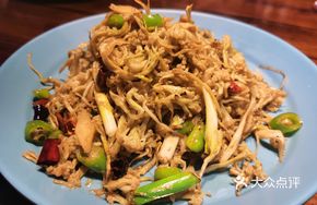Stir-fried Cauliflower with Dried Pork