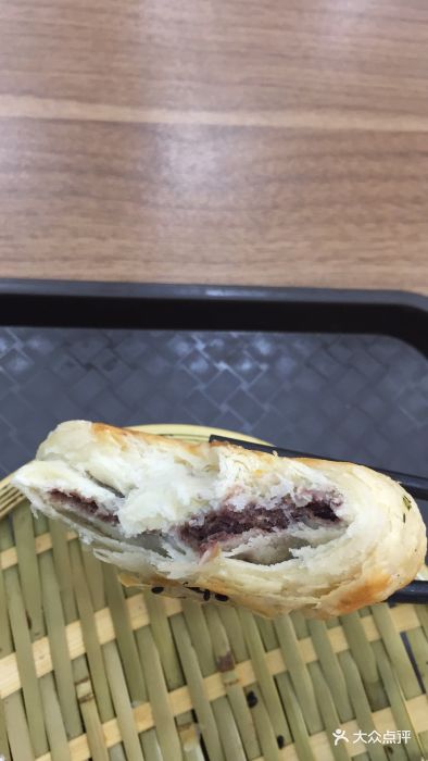 范家豆腐脑烤豆沙饼图片 - 第1张