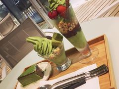 -36抹茶·千层与鲜果茶(欢乐海岸店)