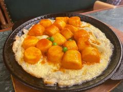 蛋毯日本豆腐-新白鹿餐厅(松江开元地中海店)