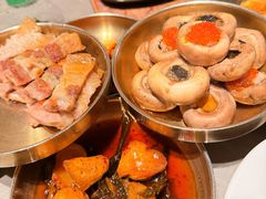 -草家酱蟹炭火烤肉店(珲春南路一店)