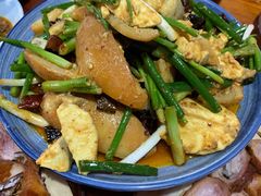 鹅蛋炒韭菜-六禾熏酱小酒馆·东北菜(海甸岛店)