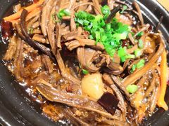 干烧茶树菇-老砂锅(城北店)
