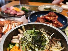 -草家酱蟹炭火烤肉店(珲春南路一店)