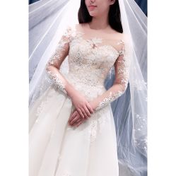 复古优雅-艾米丽婚纱礼服