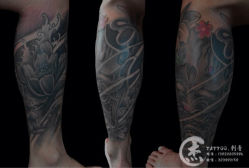 包小腿-杰TATTOO刺青