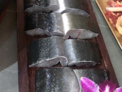 -围炉肉舍•炭烤活鳗•丹东海鲜烤肉(步行街店)