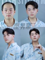 -型男帮男士假发补发·佩戴式发型