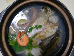 杂鱼汤，-老黄县饭馆(金都文化商城店)