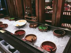 自助调料区-呷哺呷哺(松江开元店)