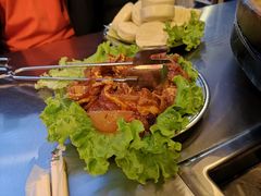 秘制五花肉-老姐石板烧烤+铜炭火锅(总店)